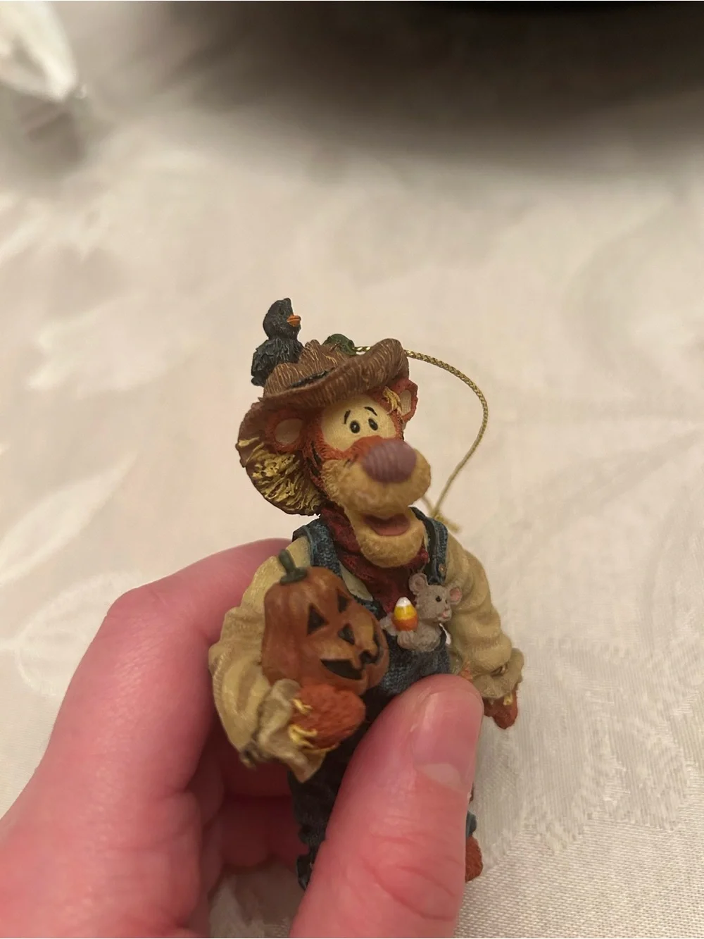 Vintage tiger Halloween Disney Boyd’s bears Christmas ornament